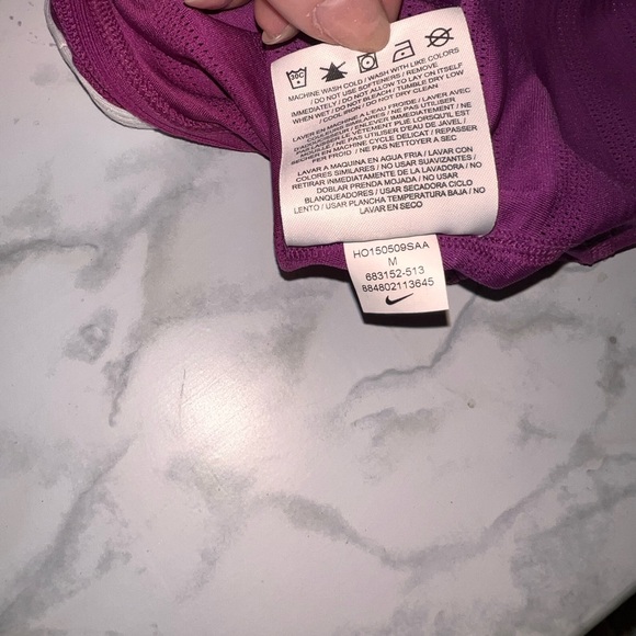 Women’s M Nike dri-fit racer back tank top exercise work out top - Picture 5 of 5